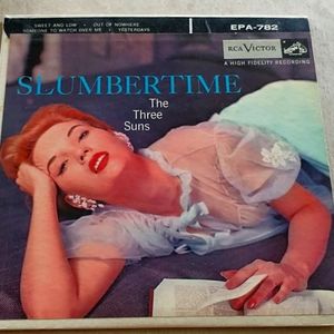 Vintage Slumbertime - The Three Suns 45 RPM